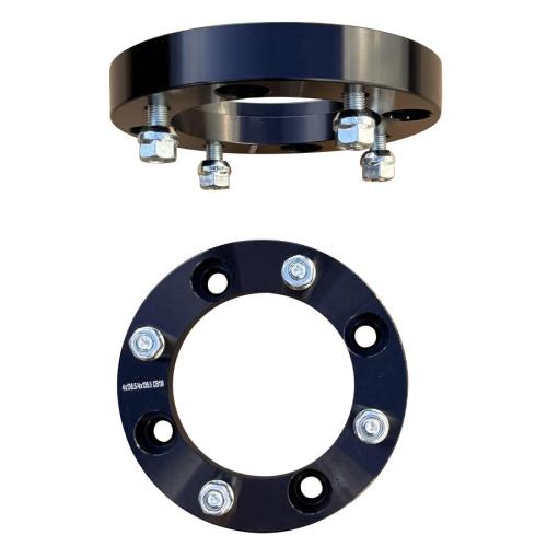 LQ-Racing Spurverbreiterungen 2 Stck Farbe schwarz 4x156 2x25 / 50mm Gewinde 3/8-24 Zoll