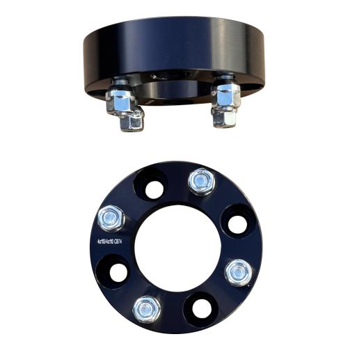 LQ-Racing Spurverbreiterungen 2 Stck Farbe schwarz 4x156 2x38 / 76mm Gewinde M12x1,5