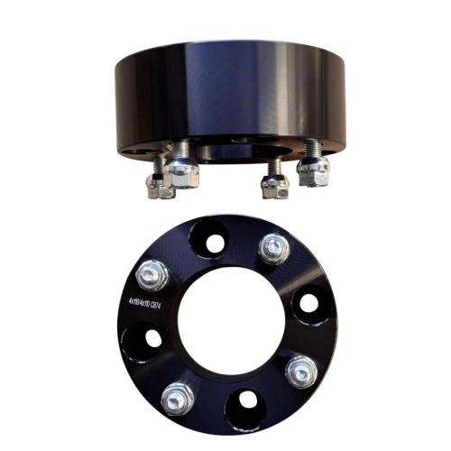 LQ-Racing Spurverbreiterungen 2 Stck Farbe schwarz 4x137 2x50 / 100mm Gewinde M12x1,25