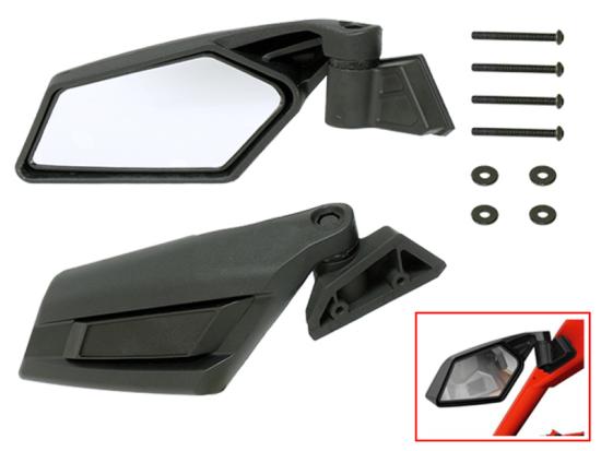 LQ-Racing Universal Seitenspiegel fr UTVs 2 Stck