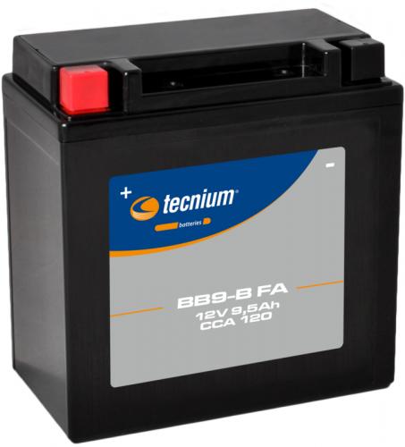 820675 TECNIUM Wartungsfreie Batterie Werkseitig aktiviert - BB9-B