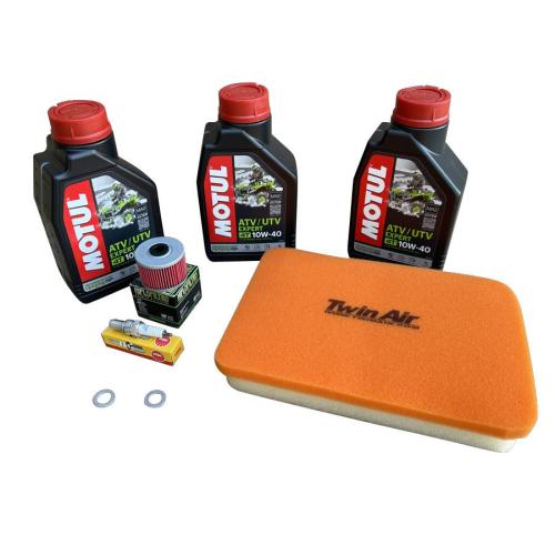 Kundendienst Kit 3l l + Filter Dichtringe Zndkerze Luftfilter fr Quad ATV Adly Herkules 450 500 