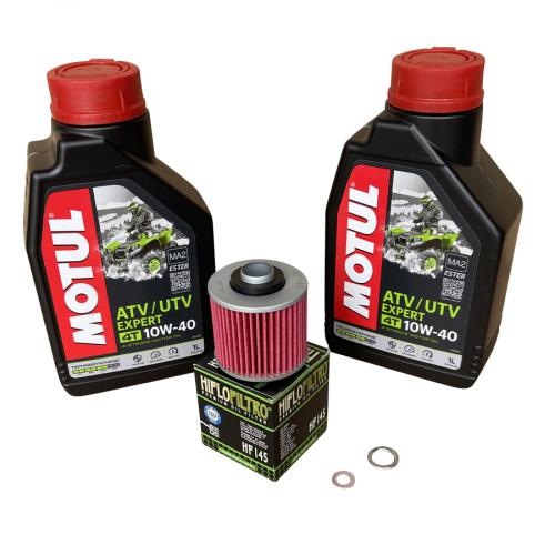 Motorlwechsel Kit 2l l + Filter und Dichtringe fr Quad ATV Yamaha YFM 700R