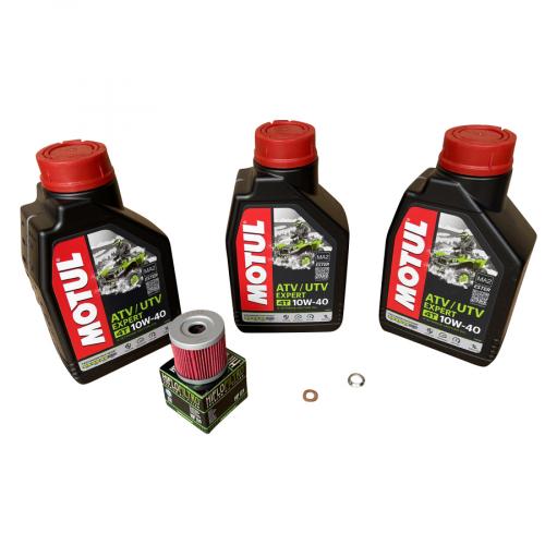 Motorlwechsel Kit 3l l + Filter und Dichtringe fr Quad ATV Suzuki LTZ 400