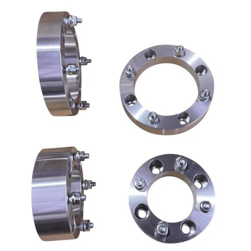 LQ-Racing Spurverbreiterungen Silber vo. 2x38 hi. 2x50 M10x1,25 Yamaha CF-Moto TGB ODES Kymco usw.