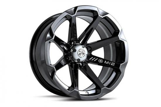 14x7 ( 7x14 )4x137 ET 4+3 M12 MSA Diesel schwarz M12-04737 CanAm