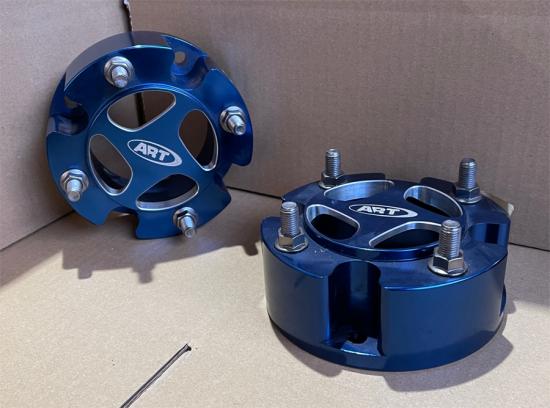 Angebot Quad ATV Spurverbreiterungen 4x115 2x50mm blau Yamaha YFM 700R YFZ450 660R Arctic Cat
