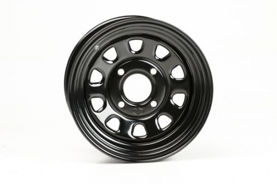 Angebot Restposten 12x7 ( 7x12 ) 4x110 2+5 ITP Quad ATV Stahlfelge schwarz Black Delta 1225544014