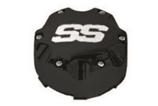 CHROME CAP Kappe für ITP Felge SERIE SS Sport 10x5 / 10x8 Farbe schwarz